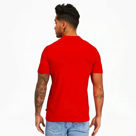 PUMA Men's Essentials Jersey Polo NWT size xxl Regular fir - Picture 3 of 12